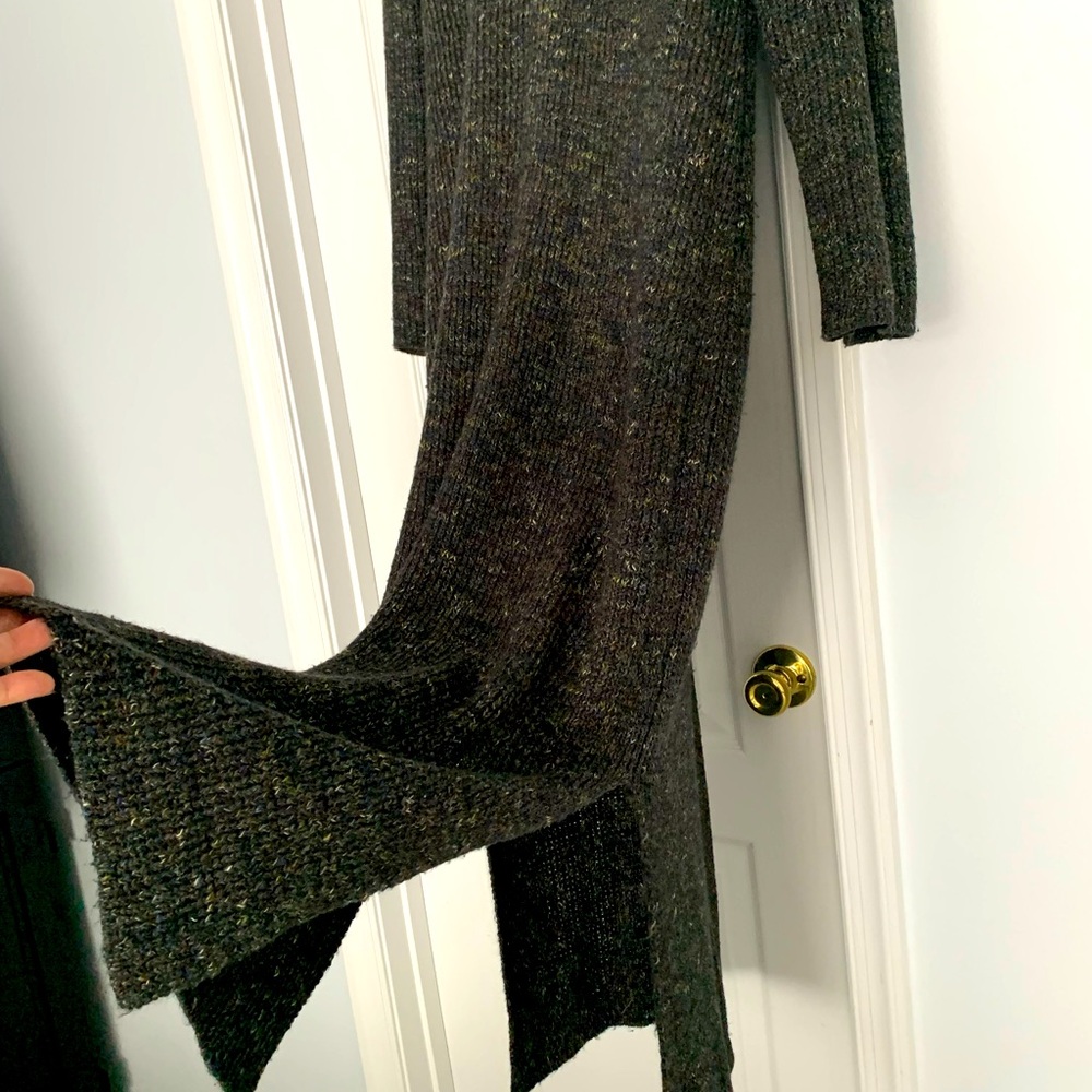 Long sweater dress